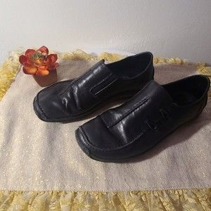 Rieker Antistress Celia leather black slip on shoes